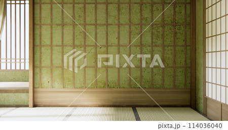 Empty room, original Japanese style mixed with modern minimal. 114036040