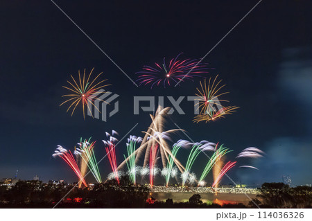 葛飾納涼花火大会 114036326