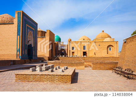 Shah i Zinda mausoleum in Samarkand Shah i Zinda mausoleum in Samarkand 114038004