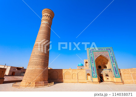 Kalyan Minaret and Mosque in Bukhara, Uzbekistan 114038071