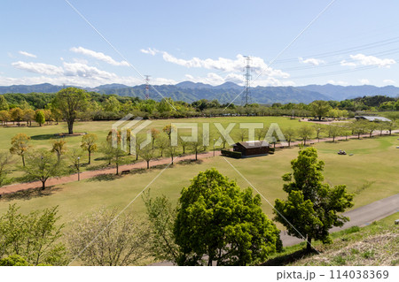 観音山ファミリーパーク 鐘の鳴る丘からの展望 群馬県高崎市 観音山ファミリーパーク 鐘の鳴る丘からの展望 群馬県高崎市 114038369
