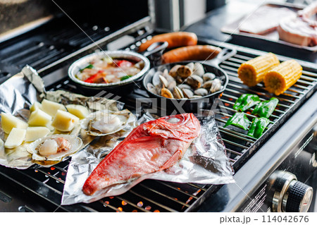バーベキュー BBQ アウトドア バーベキュー BBQ アウトドア 114042676