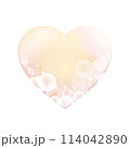 きらきらハート（ベージュ） 114042890