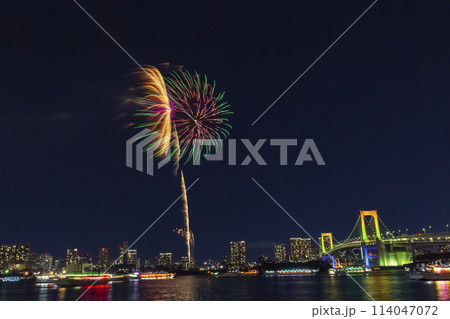 お台場レインボー花火　東京都 114047072