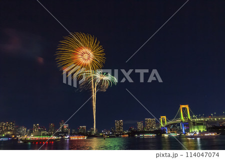 お台場レインボー花火　東京都 114047074