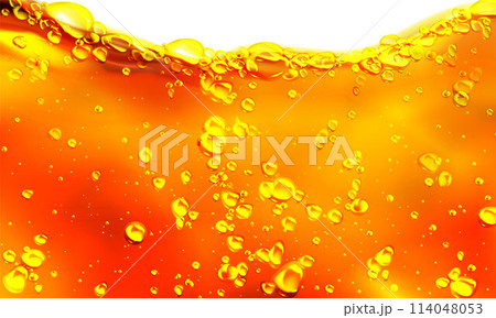 Orange beer or soda drink texture with bubble Orange beer or soda drink texture with bubble 114048053