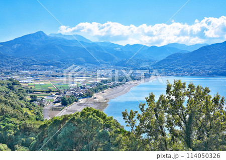 【千々石展望台からの風景】 長崎県雲仙市千々石町丙 【千々石展望台からの風景】 長崎県雲仙市千々石町丙 114050326