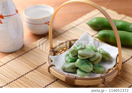 そら豆の塩ゆで 114051372