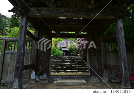 新緑の岩瀧寺 新緑の岩瀧寺 114051859