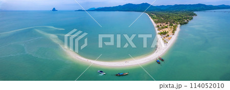 Aerial view of Laem Haad Beach in koh yao yai, Phang Nga, Thailand Aerial view of Laem Haad Beach in koh yao yai, Phang Nga, Thailand 114052010