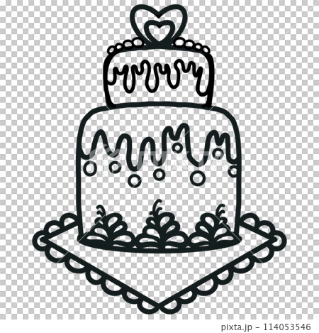 cake, birthday, vector 114053546