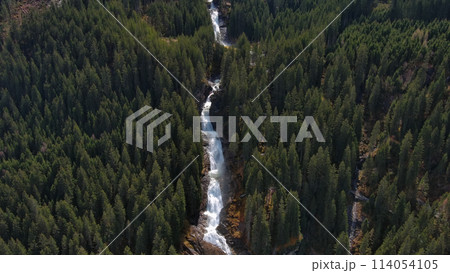 Krimml Waterfalls in Austrian Alps Krimml Waterfalls in Austrian Alps 114054105