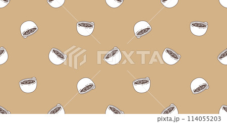 coffee cup seamless pattern hot tea vector water drink cartoon doodle tile background gift wrapping paper repeat wallpaper scarf isolated illustration design coffee cup seamless pattern hot tea vector water drink cartoon doodle tile background gift wrapping paper repeat wallpaper scarf isolated illustration design 114055203