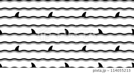 shark fin seamless pattern wave fish vector dolphin tuna salmon doodle icon cartoon ocean sea doodle gift wrapping paper tile background repeat wallpaper illustration scarf isolated pet animal design shark fin seamless pattern wave fish vector dolphin tuna salmon doodle icon cartoon ocean sea doodle gift wrapping paper tile background repeat wallpaper illustration scarf isolated pet animal design 114055213