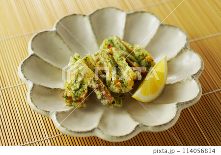 竹輪の磯辺揚げ 竹輪の磯辺揚げ 114056814