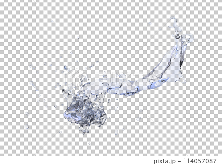 水しぶき 114057087