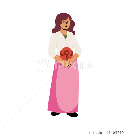 Vector illustration about infertility and reproductive health. Vector illustration about infertility and reproductive health. 114057304