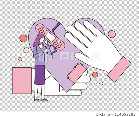 Mental care woman Mental care woman 114058285