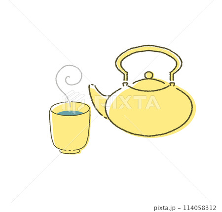 漢方薬の剤形 湯液 イラスト素材 漢方薬の剤形 湯液 イラスト素材 114058312