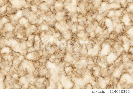 ブラウンの大理石風背景テクスチャ素材 114058396