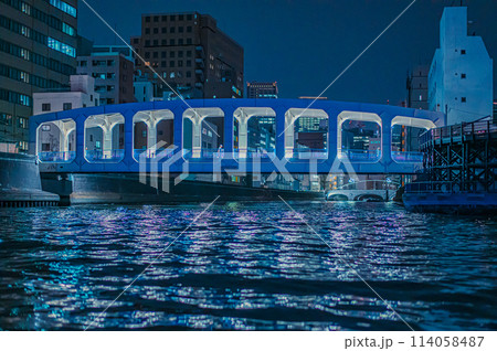 夜の豊海橋 夜の豊海橋 114058487