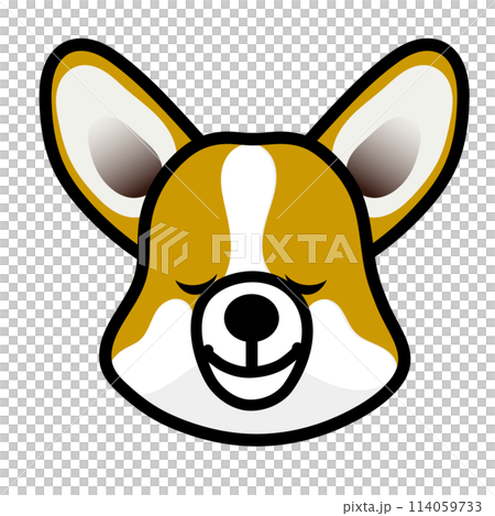 コーギー犬のイラスト 114059733