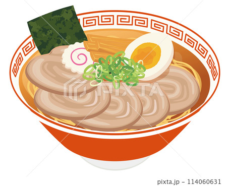 食べ物_ラーメン_チャーシュー麺 食べ物_ラーメン_チャーシュー麺 114060631