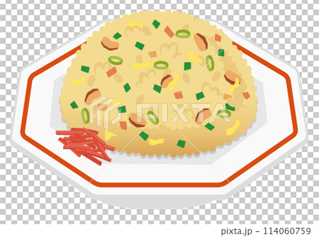中華料理_五目炒飯_チャーハン 114060759
