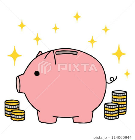豚の貯金箱 豚の貯金箱 114060944