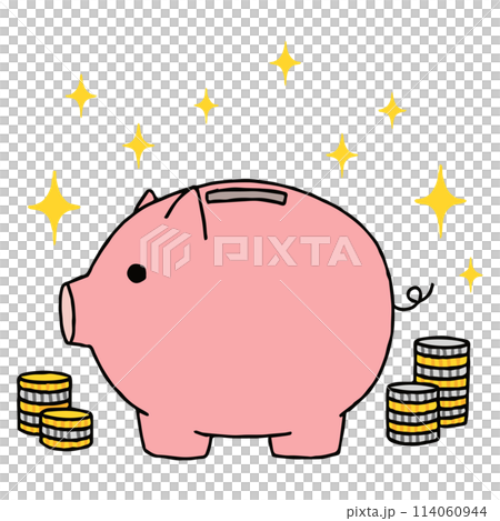 豚の貯金箱 豚の貯金箱 114060944