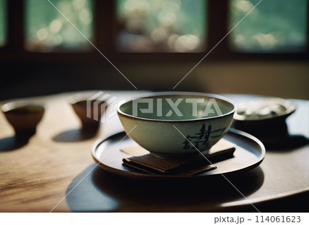 禅の和食:静謐な朝食 114061623