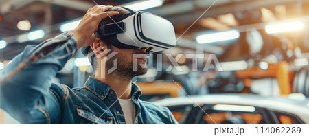 Engaging VR experience in car development 114062289
