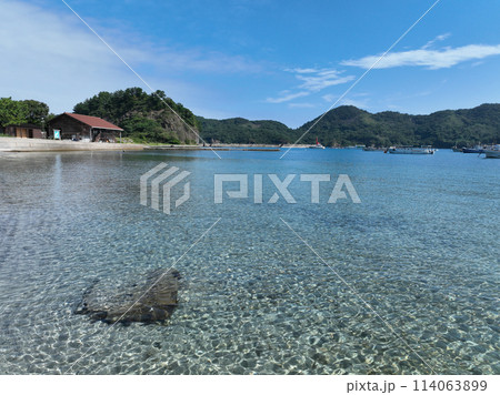 島根県松江市 桂島の風景 島根県松江市 桂島の風景 114063899