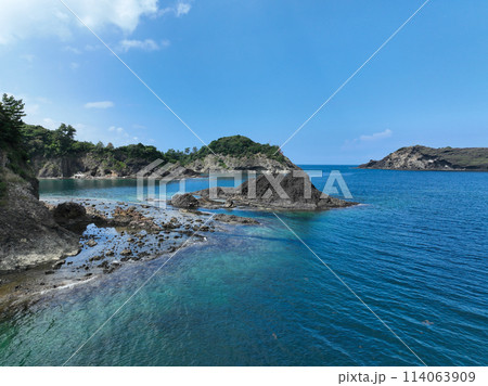 島根県松江市 桂島の風景 島根県松江市 桂島の風景 114063909