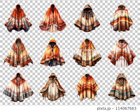 Versatile Mexican Poncho for Cultural Diversity Versatile Mexican Poncho for Cultural Diversity 114067663
