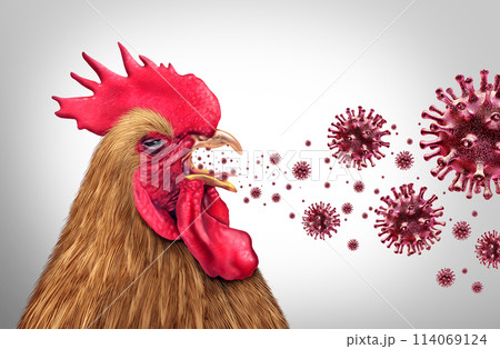 Spreading Bird Flu 114069124