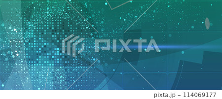 Technology innovation background, idea of global business solution. Vector art. Technology innovation background, idea of global business solution. Vector art. 114069177