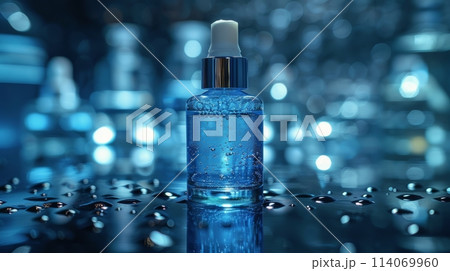 Bottle of Water on Table 114069960