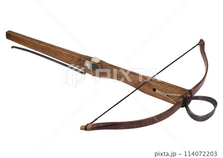 crossbow isolated on white 114072203