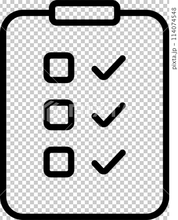 代表清單的剪貼簿圖標 代表清單的剪貼簿圖標 114074548