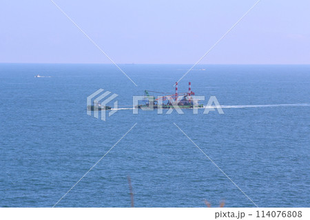 大王崎灯台　大王崎　灯台　三重県大王町　八満さん公園　伊勢湾　太平洋　県営波切漁港　波切九鬼城址　 114076808