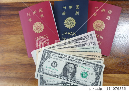 日本国旅券とドル 日本国パスポートとドル 日本国旅券とドル 日本国パスポートとドル 114076886