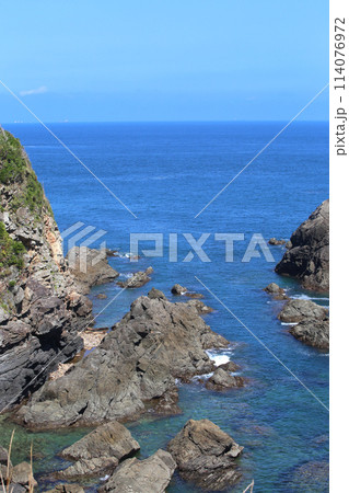 大王崎灯台　大王崎　灯台　三重県大王町　八満さん公園　伊勢湾　太平洋　県営波切漁港　波切九鬼城址　 114076972
