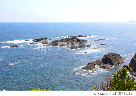 大王崎灯台　大王崎　灯台　三重県大王町　八満さん公園　伊勢湾　太平洋　県営波切漁港　波切九鬼城址　 114077115