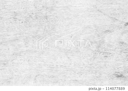 White wood surface natural texture background 114077889