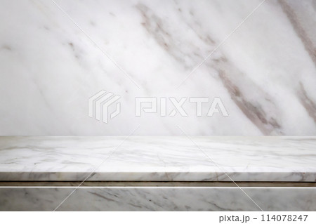 white marble table top with natural wall texture background for mockup product display template white marble table top with natural wall texture background for mockup product display template 114078247
