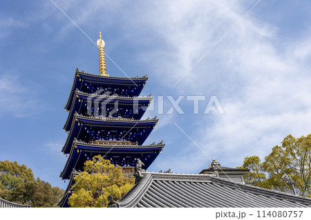 中山寺の五重塔「青龍塔」(2024年4月13日撮影) 中山寺の五重塔「青龍塔」(2024年4月13日撮影) 114080757