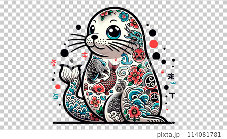 有刺青的海獅 114081781