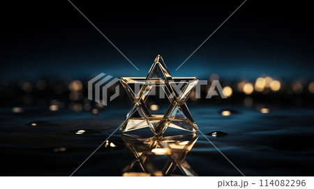 Star of David, ancient symbol, emblem in the shape of a six-pointed star, Magen, culture faith, Israel Jews, symbol symbolism, flag emblem item. 114082296