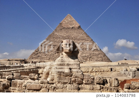 エジプトのピラミッド 114083798